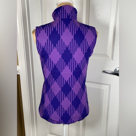 Nike Sport Lady Golf XS Vest Hyper Plum Grape Purple - Picture 6 of 9
